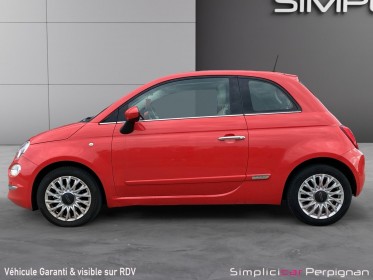 Fiat 500 serie 6 1.2 69 ch eco pack lounge - gps, toit ouvrant - garantie 12 mois occasion simplicicar perpignan  simplicicar...