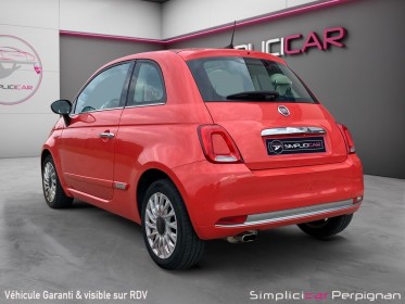 Fiat 500 serie 6 1.2 69 ch eco pack lounge - gps, toit ouvrant - garantie 12 mois occasion simplicicar perpignan  simplicicar...