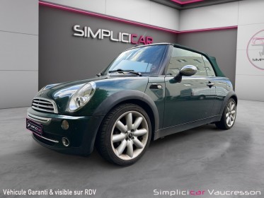 Mini cabriolet r52 cooper occasion simplicicar vaucresson simplicicar simplicibike france