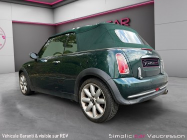 Mini cabriolet r52 cooper occasion simplicicar vaucresson simplicicar simplicibike france