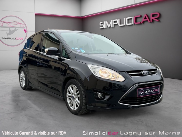 Ford c-max 1.0 100 ss ecoboost titanium occasion simplicicar lagny  simplicicar simplicibike france