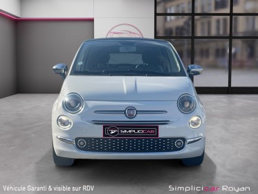 Fiat 500c serie 6 1.2 69 ch dualogic lounge révisé  garanti 12 mois occasion simplicicar royan simplicicar simplicibike...