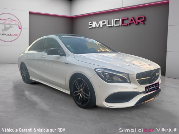 Mercedes classe cla 2018 220 d 7-g dct whiteart edition, garantie 12 mois, siège électrique, toit ouvrant, carplay,...