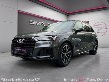 Audi q7 q7 45 tdi 231 tiptronic 8 quattro 7pl s line occasion paris 17ème (75)(porte maillot) simplicicar simplicibike france