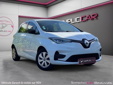 Renault zoe r110 zen - garantie 1 an occasion parc voitures beauvais simplicicar simplicibike france