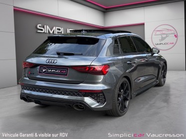 Audi rs3 sportback 2.5 tfsi 400 s tronic 7 quattro française et pas de malus occasion simplicicar vaucresson simplicicar...