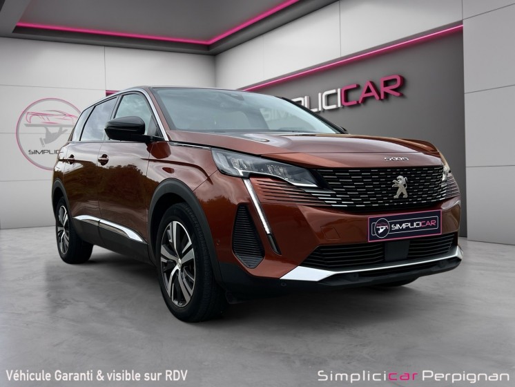 Peugeot 5008 bluehdi 130ch ss eat8 allure - 7 places - couleur bronze - garantie 12 mois occasion simplicicar perpignan ...