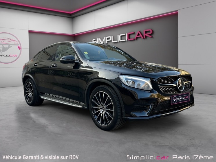 Mercedes glc coupe 250 d 9g-tronic 4matic fascination/entretien mercedes/full option/garantie 12 mois occasion paris 17ème...