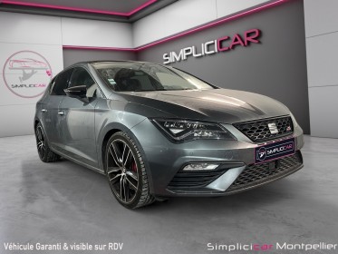 Seat leon 2.0 tsi 300 cupra toit ouvrant occasion montpellier (34) simplicicar simplicibike france