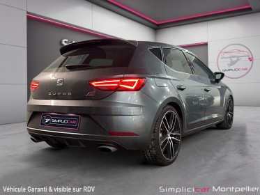 Seat leon 2.0 tsi 300 cupra toit ouvrant occasion montpellier (34) simplicicar simplicibike france