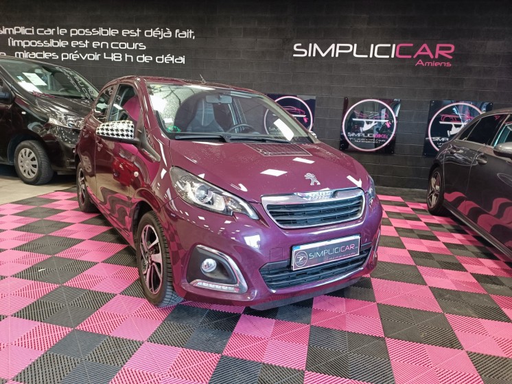 Peugeot 108 1.2 puretech 82ch bvm5 allure occasion simplicicar amiens  simplicicar simplicibike france