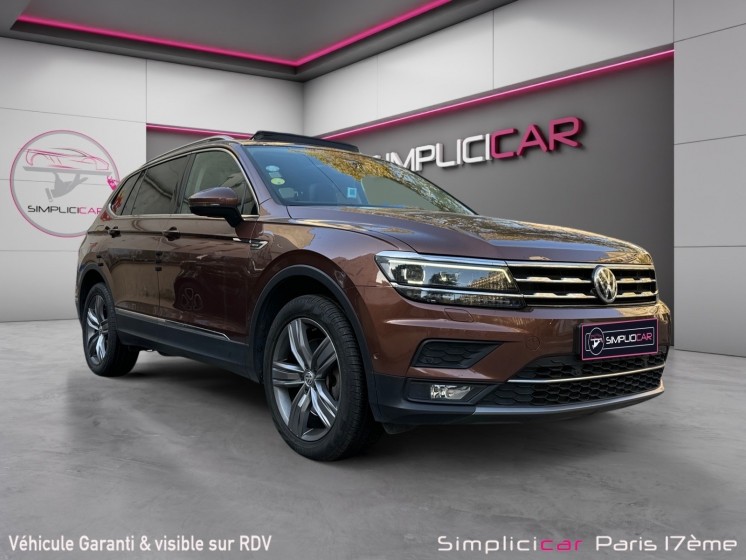 Volkswagen tiguan allspace 2.0 tdi 190 dsg7 4motion carat exclusive occasion paris 17ème (75)(porte maillot) simplicicar...