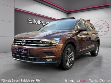 Volkswagen tiguan allspace 2.0 tdi 190 dsg7 4motion carat exclusive occasion paris 17ème (75)(porte maillot) simplicicar...