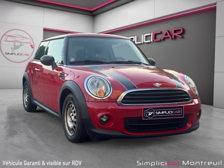 Mini r56  mini 75 ch one garantie 12 mois occasion montreuil (porte de vincennes)(75) simplicicar simplicibike france