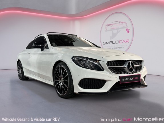 Mercedes classe c coupe 220 d 9g-tronic sportline occasion montpellier (34) simplicicar simplicibike france