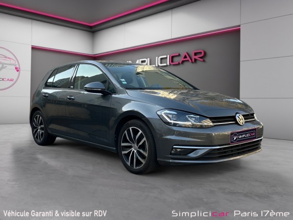 Volkswagen golf 1.4 tsi 125 dsg7 connect/apple car play/phares leds/camera de recule/garantie 12 mois occasion paris 17ème...