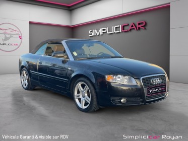 Audi a4 cabriolet 2.0 tdi 140 ch ambition luxe multitronic révisé  garanti 12 mois occasion simplicicar royan simplicicar...