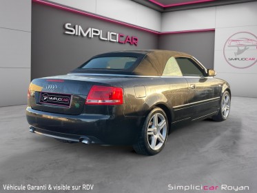 Audi a4 cabriolet 2.0 tdi 140 ch ambition luxe multitronic révisé  garanti 12 mois occasion simplicicar royan simplicicar...