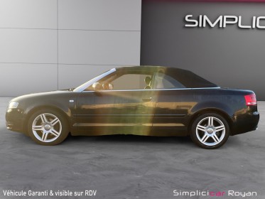 Audi a4 cabriolet 2.0 tdi 140 ch ambition luxe multitronic révisé  garanti 12 mois occasion simplicicar royan simplicicar...