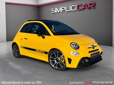 Fiat 500 abarth turismo 165 ch 1 ere main suivi fiat toit ouvrant carplay radar anti colision garantie 12 mois occasion...