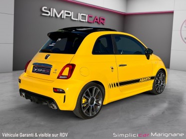 Fiat 500 abarth turismo 165 ch 1 ere main suivi fiat toit ouvrant carplay radar anti colision garantie 12 mois occasion...