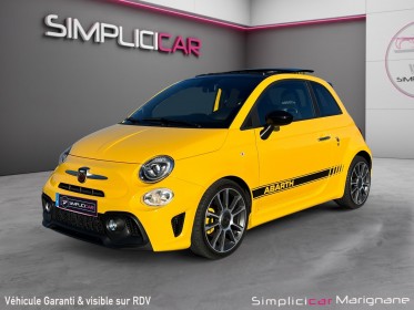 Fiat 500 abarth turismo 165 ch 1 ere main suivi fiat toit ouvrant carplay radar anti colision garantie 12 mois occasion...