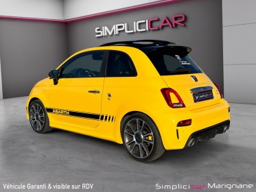 Fiat 500 abarth turismo 165 ch 1 ere main suivi fiat toit ouvrant carplay radar anti colision garantie 12 mois occasion...