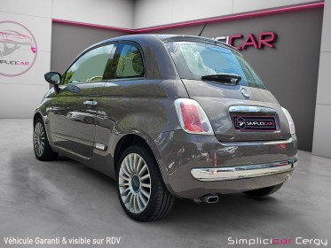 Fiat 500 lounge 1.2 8v 69 ch  / toit panoramique occasion osny simplicicar simplicibike france