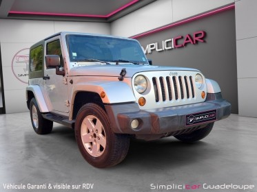 Jeep wrangler 2777 sahara occasion simplicicar guadeloupe  simplicicar simplicibike france