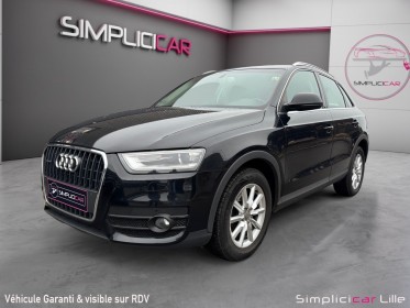 Audi q3 2.0 tdi 140ch quattro ambition luxe occasion simplicicar lille  simplicicar simplicibike france