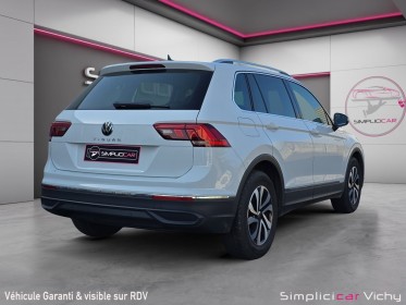 Volkswagen tiguan 1.5 tsi 150ch bvm6 active garantie 12 mois occasion simplicicar vichy simplicicar simplicibike france