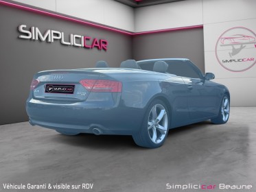 Audi a5 cabriolet v6 3.0 tdi 240 dpf quattro s line s tronic occasion simplicicar beaune simplicicar simplicibike france