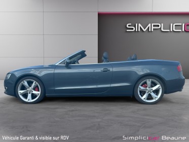 Audi a5 cabriolet v6 3.0 tdi 240 dpf quattro s line s tronic occasion simplicicar beaune simplicicar simplicibike france