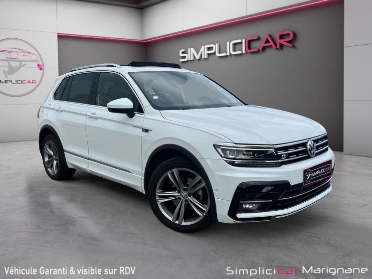 Volkswagen tiguan 2.0 tdi 150 dsg7 carat/r line toit ouvrant/camera/virtual - garantie 12 mois - occasion simplicicar...