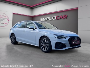 Audi a4 avant a4 35 tdi 163 s tronic 7 s line occasion simplicicar vaucresson simplicicar simplicibike france