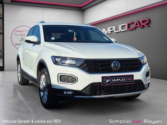 Volkswagen t-roc 1.5 tsi 150 evo start/stop dsg7 carat occasion simplicicar royan simplicicar simplicibike france