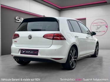 Volkswagen golf 7 gtd 2.0 tdi 184 bluemotion technology fap dsg7 occasion simplicicar st-maximin simplicicar simplicibike...