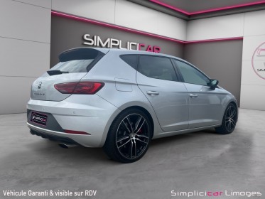 Seat leon 2.0 tsi 300 cupra occasion simplicicar limoges  simplicicar simplicibike france