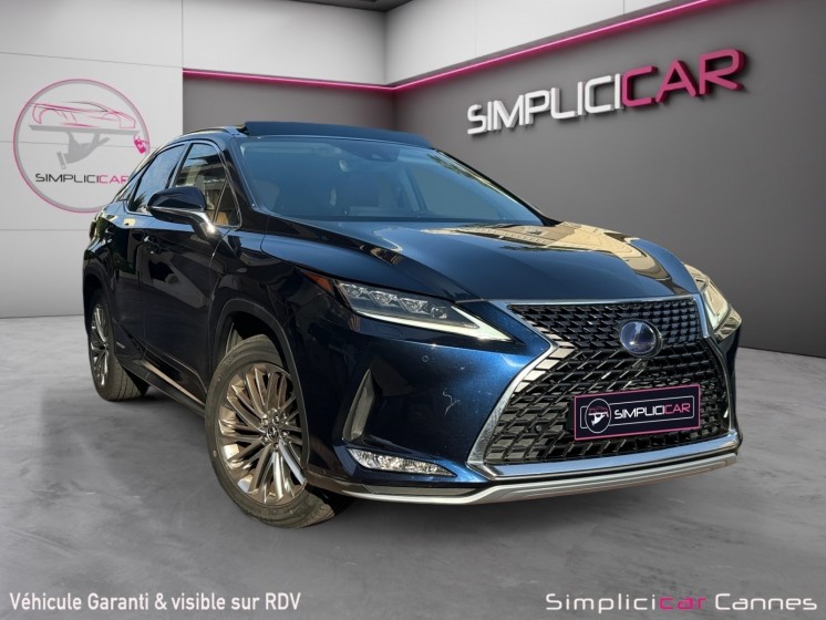 Lexus rx 450h f sport executive - full options - excellent état occasion cannes (06) simplicicar simplicibike france