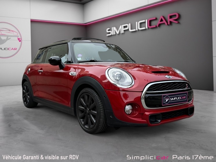 Mini cooper s 192 ch john cooper works toit ouvrant, affichage tête haute, harman kardon, caméra, garantie 12 mois occasion...