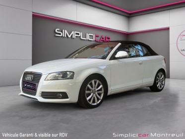 Audi a3 cabriolet 1.8 tfsi 160 s line s-tronic a auto carplay  entretiens audi garantie 12 mois occasion montreuil (porte de...