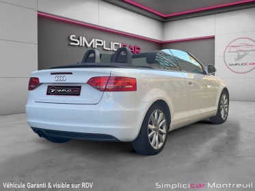 Audi a3 cabriolet 1.8 tfsi 160 s line s-tronic a auto carplay  entretiens audi garantie 12 mois occasion montreuil (porte de...