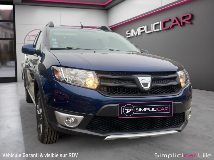 Dacia sandero tce 90 e6 stepway ambiance occasion simplicicar lille  simplicicar simplicibike france