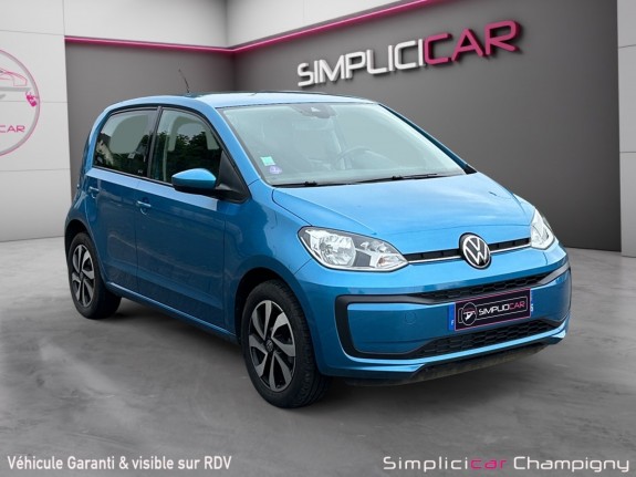 Volkswagen up 65 cv - radar de recul - caméra de recul - clim - prise usb occasion champigny-sur-marne (94) simplicicar...