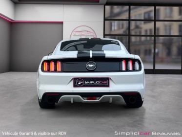 Ford mustang fastback 2.3 ecoboost 317 française - suivi complet occasion parc voitures beauvais simplicicar simplicibike...