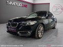 Bmw serie 2 cabriolet f23 220d 190ch luxury camera de recul siÈges chauffants occasion montpellier (34) simplicicar...