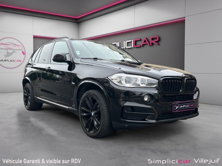 Bmw x5 f15 xdrive30d 258 ch lounge plus a, full black occasion simplicicar villejuif  simplicicar simplicibike france