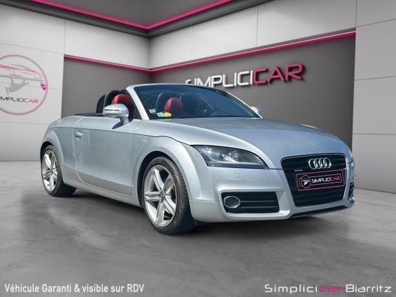 Audi tt roadster 2.0 tdi 170 quattro ambition luxe s tronic 6 occasion simplicicar biarritz  simplicicar simplicibike france