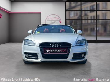 Audi tt roadster 2.0 tdi 170 quattro ambition luxe s tronic 6 occasion simplicicar biarritz  simplicicar simplicibike france