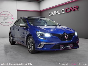 Renault megane iv berline gt 205 / toit ouvrant / tête haute / garantie 12 mois occasion simplicicar nancy simplicicar...